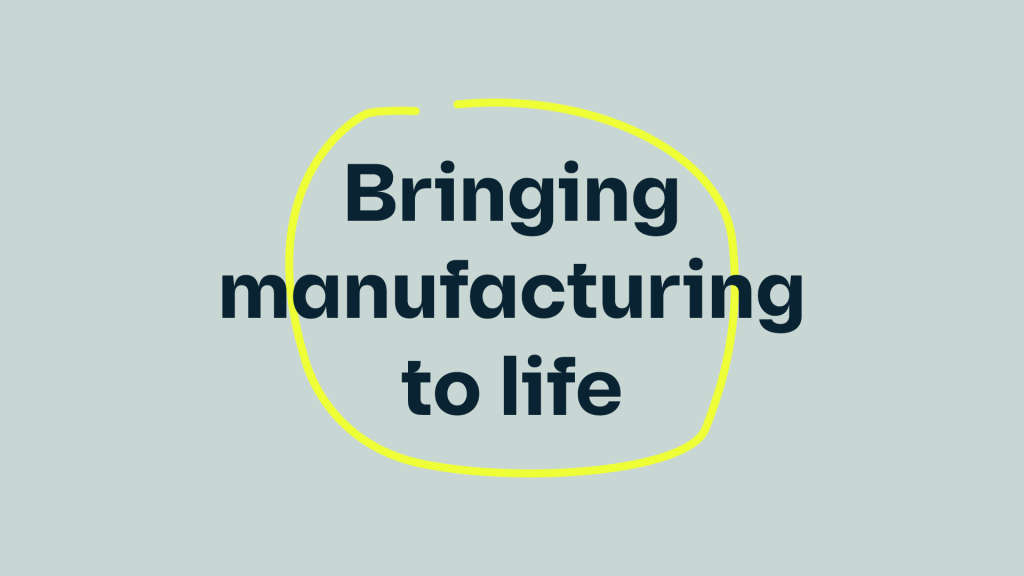 Katana tagline: bringing manufacturing to life