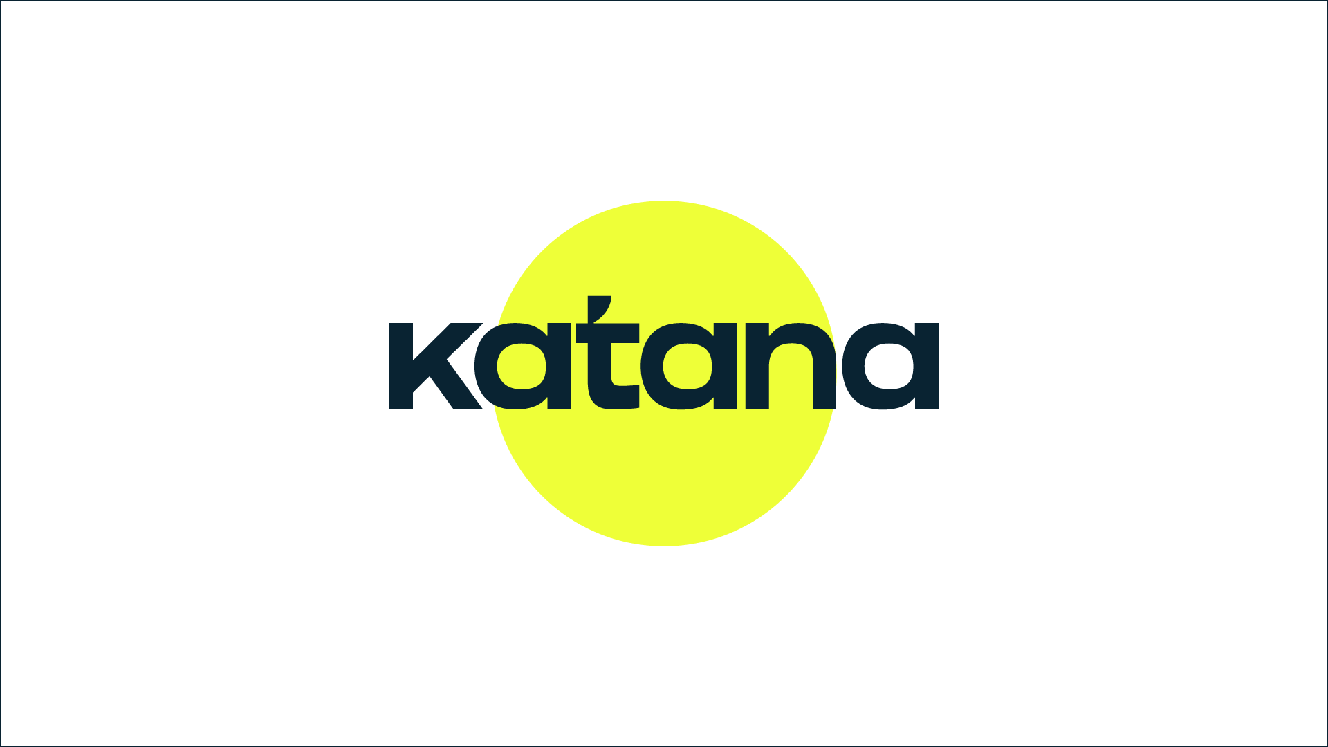 Katana logo with circle of the sun