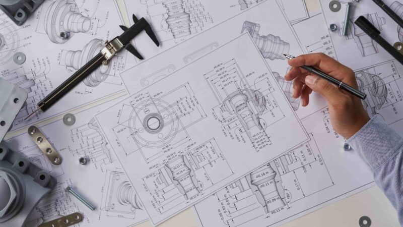 How to read manufacturing blueprints in production