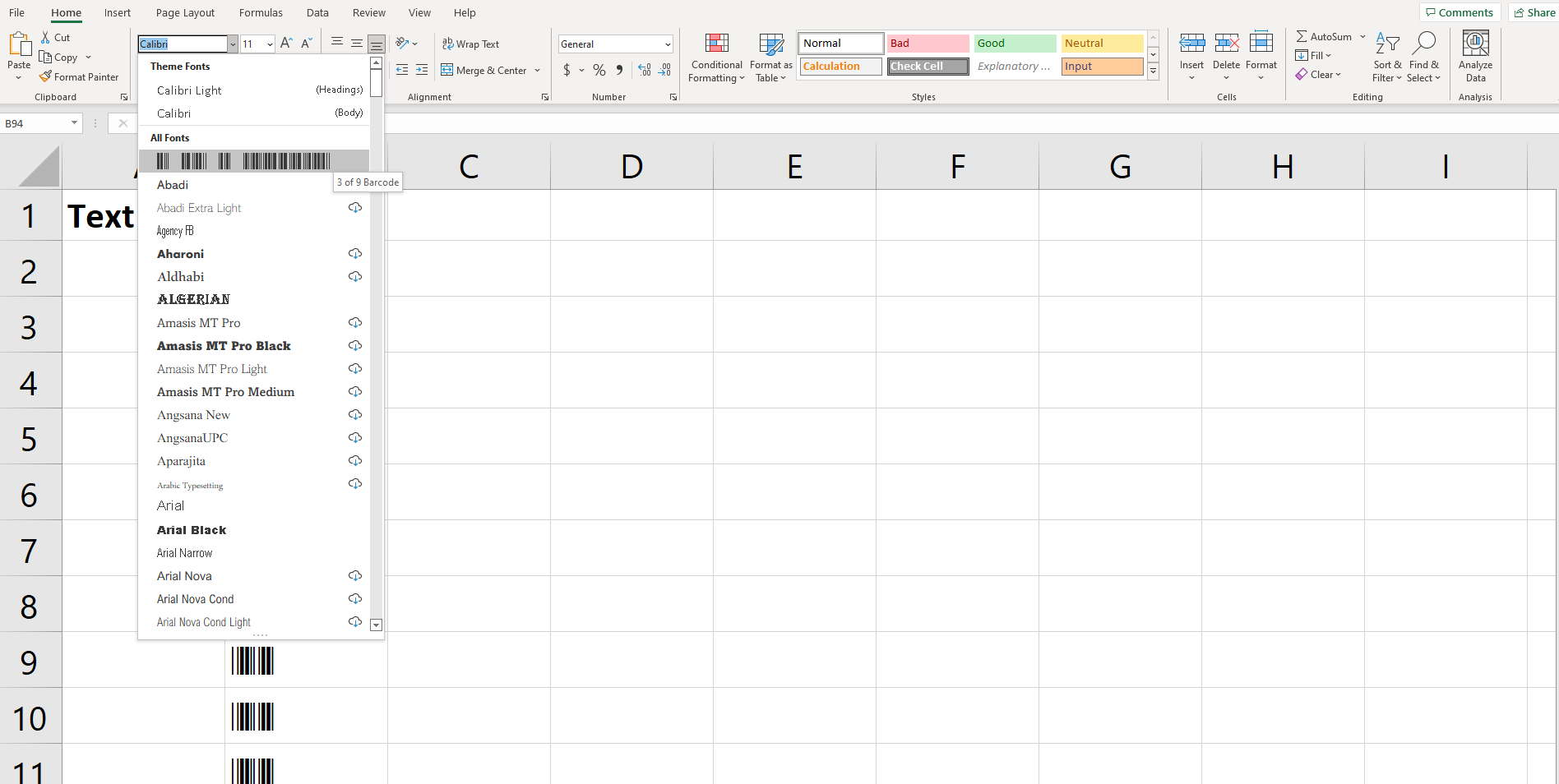 How to create a barcode in Excel? Barcodes can be scanned using several devices, including scanners and smartphone apps. 