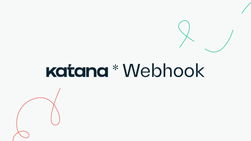 Utilize Katana webhooks for integrations and automation