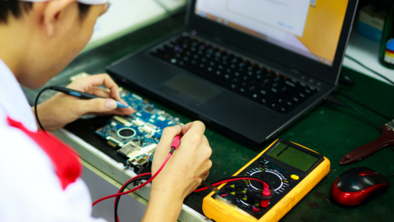 What is electronics contract manufacturing?