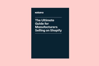 free ebook on Shopify selling for manufacturers
