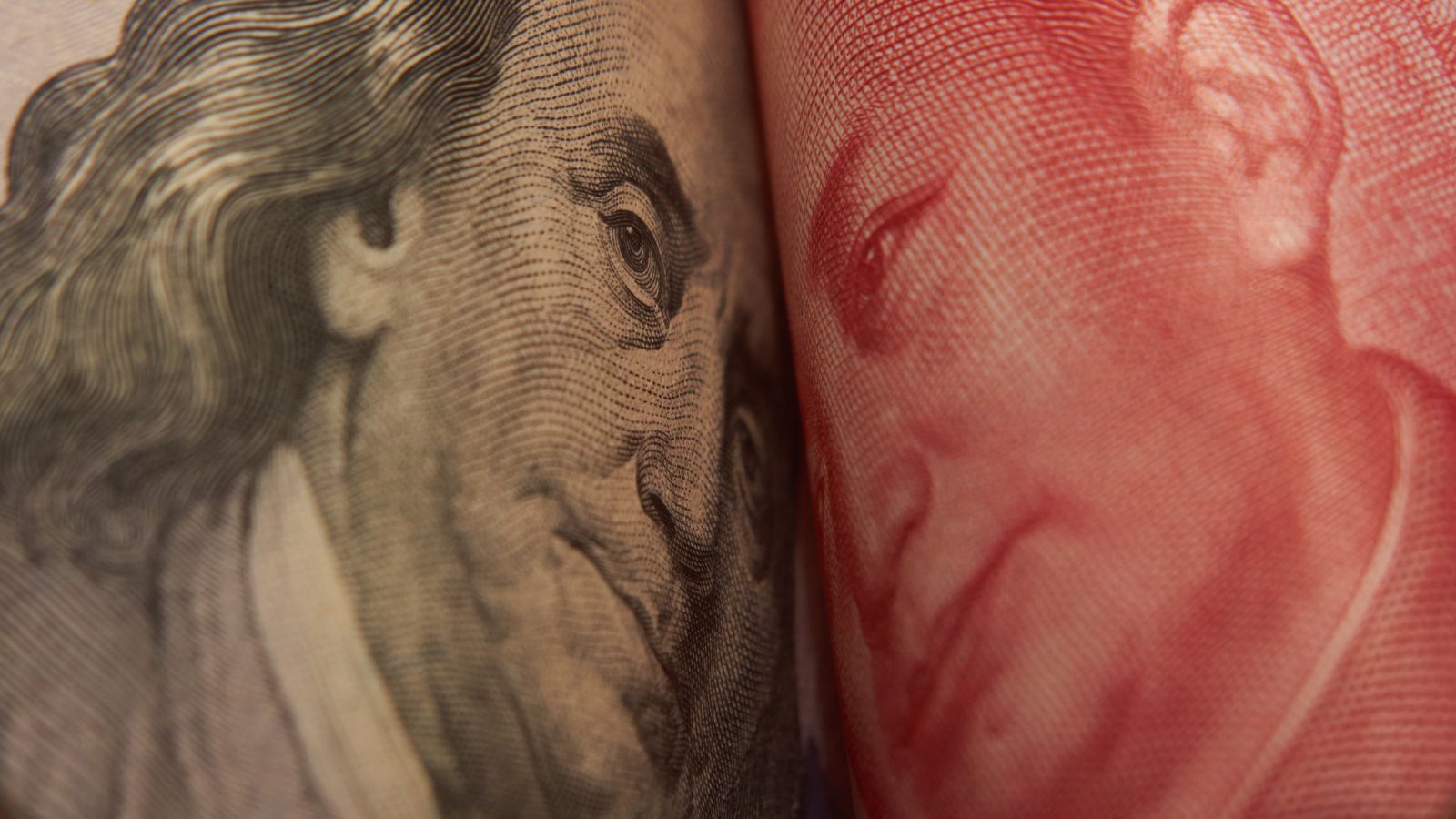 US Dollar and Chinese Yuan.