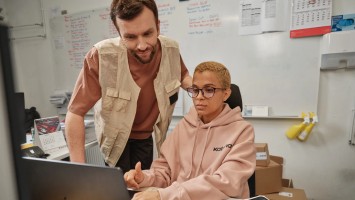 User working in Katana with inventory dashboard open, connecting inventory with other business apps